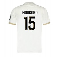 Maglia Calcio OGC Nice Youssoufa Moukoko #15 Seconda Divisa 2024-25 Manica Corta